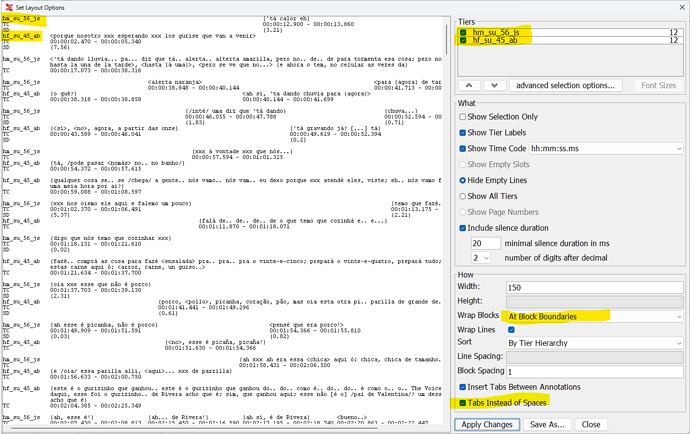 Example in ELAN Preview