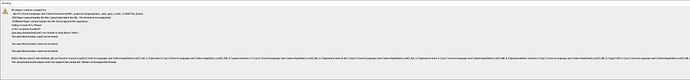 ELAN_error_No_player_could_be_created
